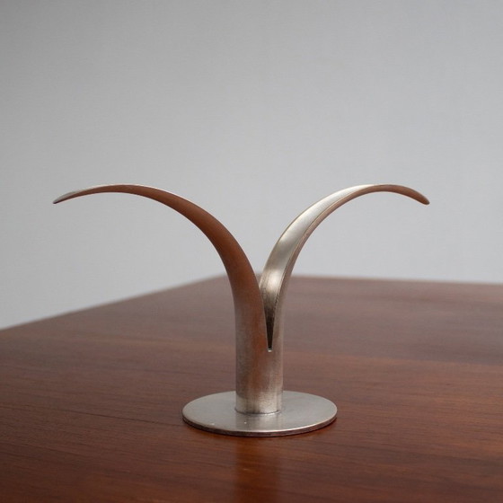 Image 1 of Set di portacandele in argento di Ystad-Metall