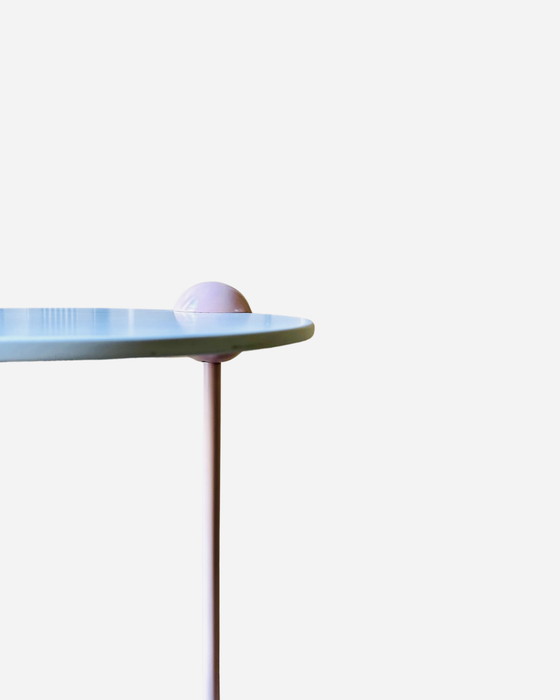 Image 1 of Tavolino "Piccolo" in stile Memphis – Edward Geluk per ArCo, Paesi Bassi, 1984 Girevole