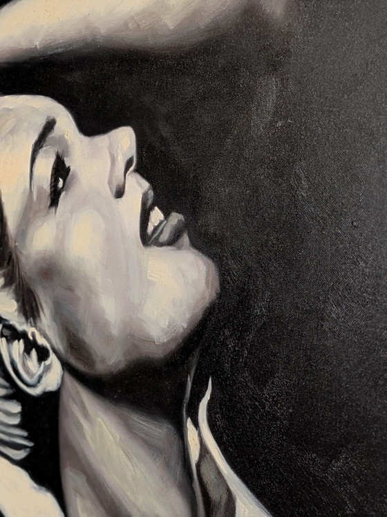 Élégance intemporelle, Peintures et dessins, Autre, Noir (photo 5 sur 5)