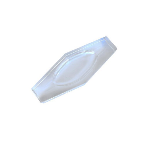 Rectangular crystal ashtray – Bohemia, Czechoslovakia, 1960s/1970s.
