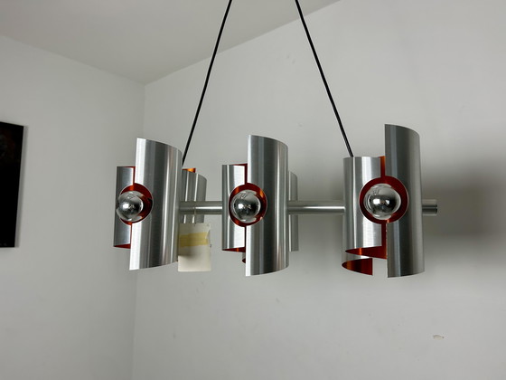 Image 1 of Lampada a sospensione vintage in stile spaziale Luminaires Jalest