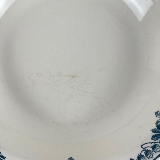 Image 1 of Ensaladera baja, modelo "Túnez", de Longwy, finales del siglo XIX.