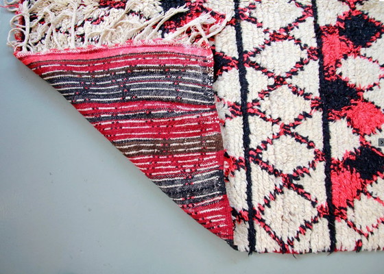 Image 1 of Tappeto berbero marocchino d'epoca Beni Ouarain