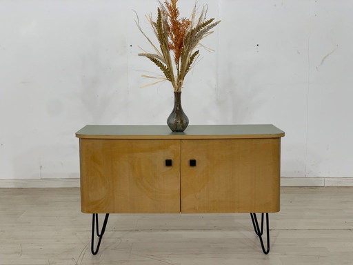 Mid - Century chest of drawers Hallway cupboard Vintage Cabinet