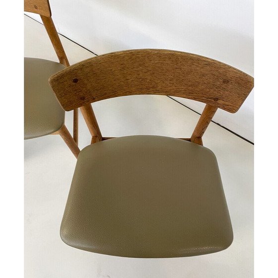 Image 1 of Set of 3 vintage dining chairs model 236 by Børge Mogensen, Denmark 1950s