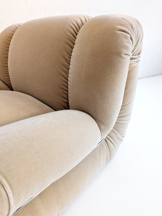 Image 1 of Ensemble de 2 fauteuils lounge « Velasquez » de Rino Maturi pour Mimo Padova, années 1970