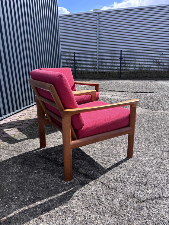 Image 1 of 2 X Easy Chair Fauteuil Vintage Deens Design