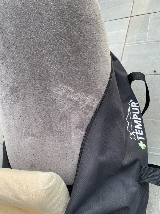 Juego de viaje Tempur auténtico: cubrecolchón, almohada y bolsa con ruedas. – Bolsos de viaje, Textile (photo 7 of 12)