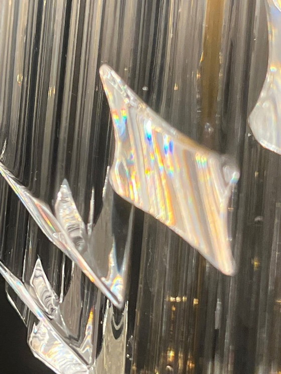 Image 1 of Large waterfall floor lamp/floor lamp by Novaresi, Murano glass, Italy, 1970s