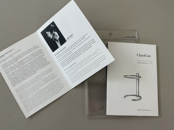 Image 1 of ClassiCon adjustable table E1027 Eileen Gray