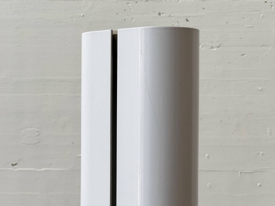 Image 1 of Megaron floor lamp in white by Gianfranco Frattini for Artemide, 1970s