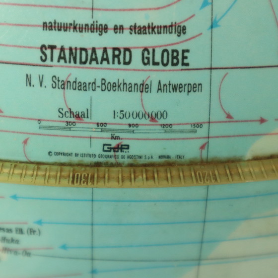 Image 1 of Illuminated Globe Lamp 1965