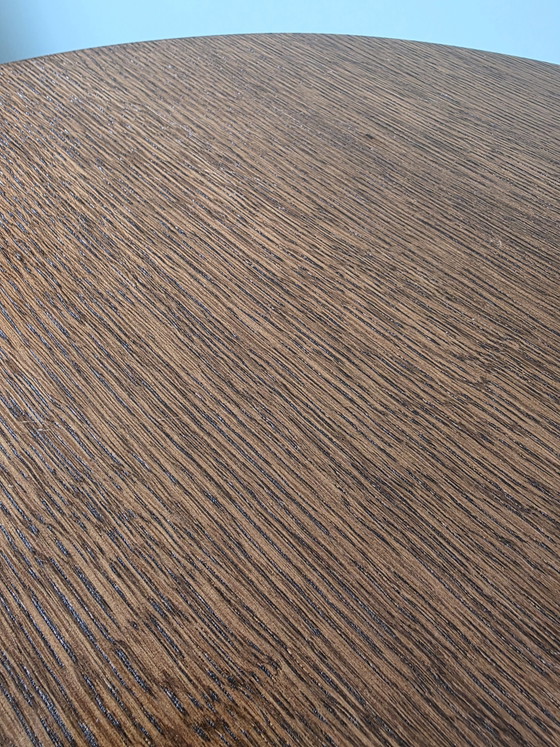 Image 1 of Exclusive Amsterdam School side table – Solid quarter-sawn oak – ca. 1930s