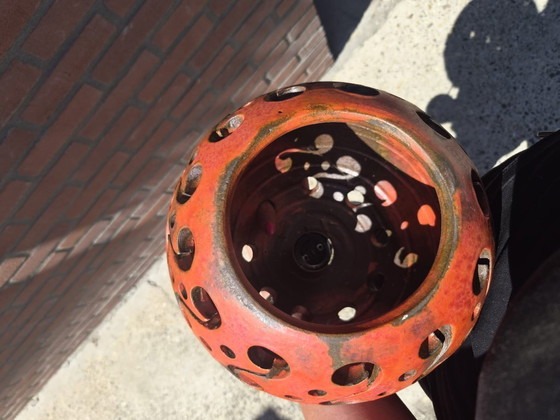 Image 1 of Aardewerk retrolamp