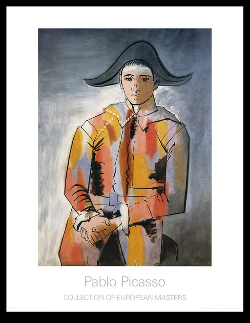 Picasso, Pablo - Arlequin, Les Mains Croisees - Collection of European Masters