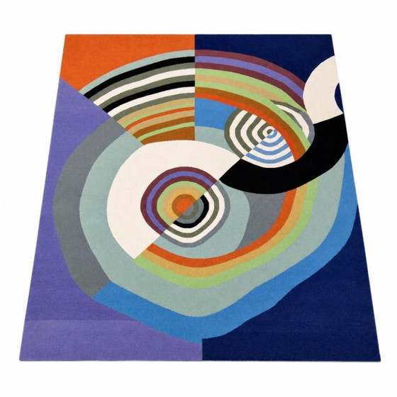 Robert Delaunay Rythme No. 2 Tapestry | Limited Edition | Wool on Cotton (98 × 118 in) – Rugs & carpets (photo 3 of 10)