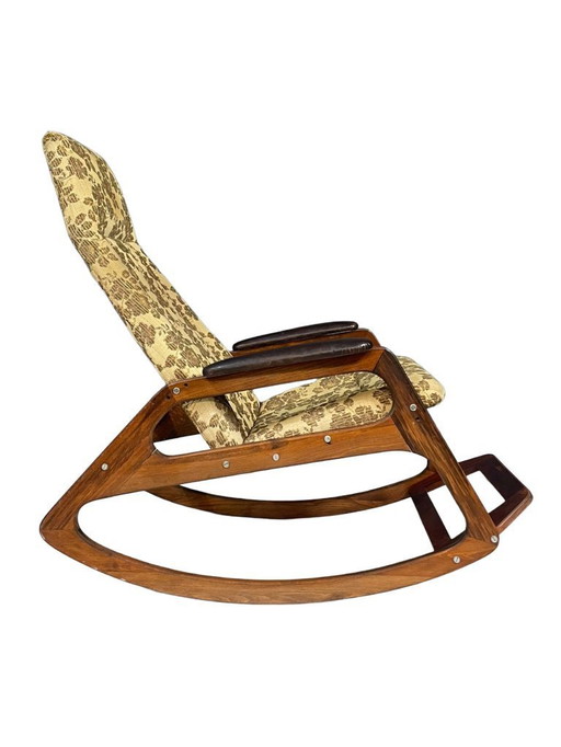 Rocking Chair, Woodwork, 1970s, Czechoslovakia