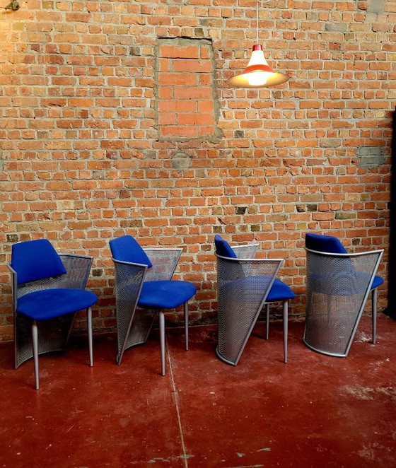 Image 1 of Postmoderne Stühle im Memphis-Stil