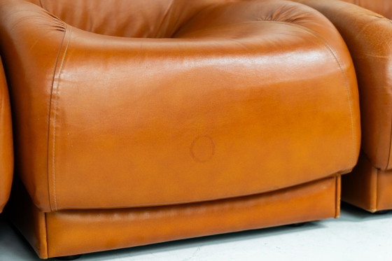 Modular Sofa by Doimo Salotti (Italy, 1970s). – Leather, Vintage (photo 10 of 24)