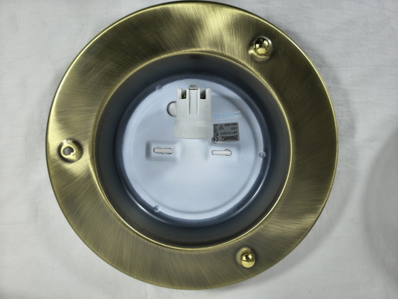 Image 1 of Lampada da soffitto vintage in bronzo