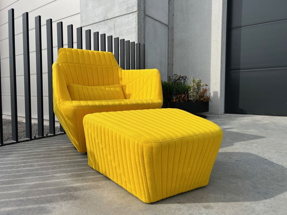 Image 1 of Ligne Roset facett lounge con otomana