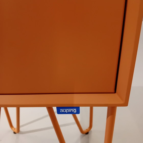 Image 1 of Pixel Nightstand Dusty Red