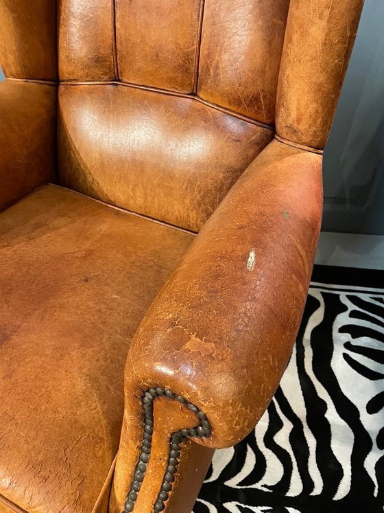 Image 1 of Magnifique fauteuil vintage usé