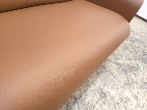 Image 1 of De Sede ds 125 Cognac Designer Sofa Leather Sofa Couch Gerd Lange