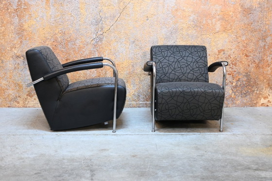 Leolux Scylla design fauteuils  Prijs per stuk – Textiel (photo 3 of 9)