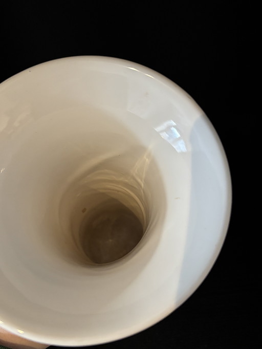 Velser Delfts vaasje wit