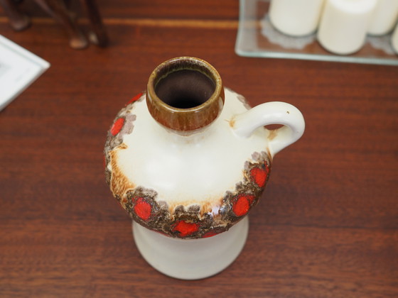 Image 1 of Keramische kan, Duits ontwerp, jaren 1970, vervaardiging: Strehla