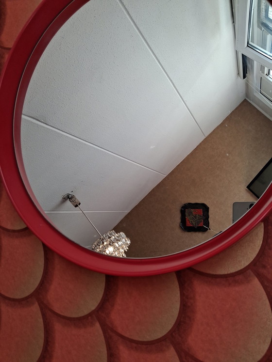 Image 1 of Grote XL vintage spiegel ø 60 cm