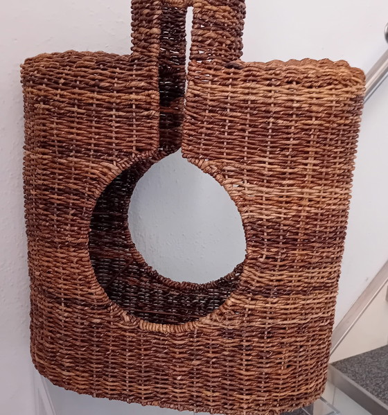 Image 1 of XXL vaso super grande in rattan, fibra di vetro