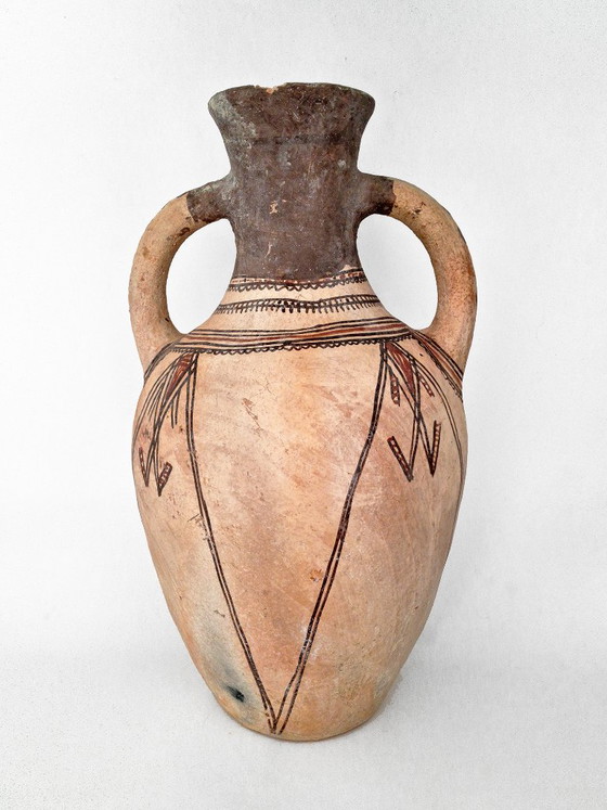 Old Water Jug Amphora Morocco – Vases, Stone (photo 3 of 8)