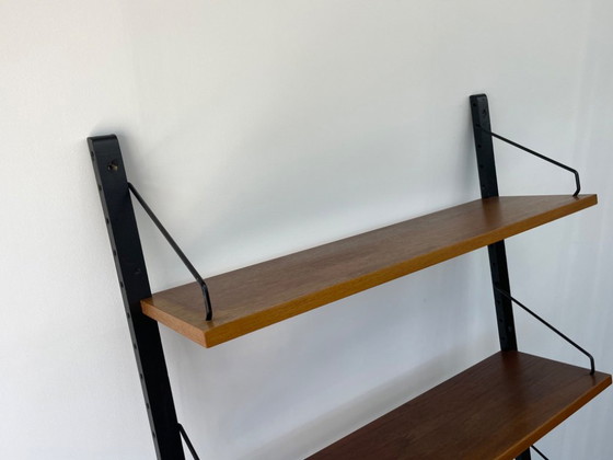 Vintage wandsysteem, Poul Cadovius, Royal System – Wandkast, Metal (photo 9 of 13)