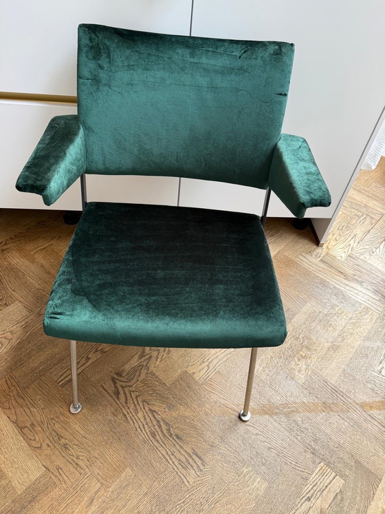 Image 1 of Poltrona Gispen 1265 di Andre, Cordemijer anni '60, appena rivestita