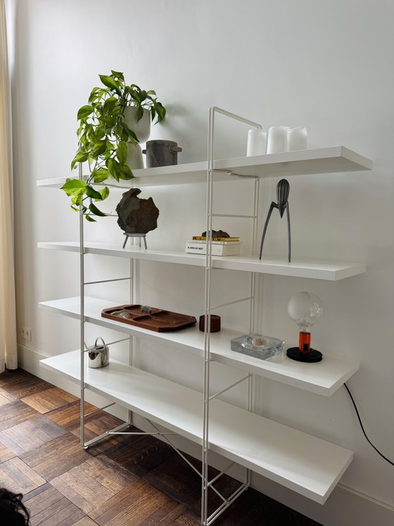 Scaffale vintage IKEA Enetri di Niels Gammelgaard – Librerie, Metallo (photo 5 of 5)
