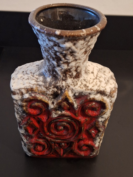 Vintage U Keramik Ubelacker Fat Lava Vase