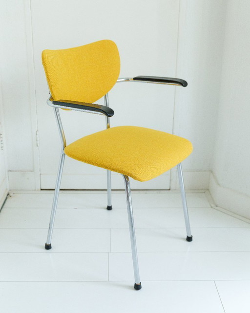 Vintage Gispen De Wit eetkamerstoel