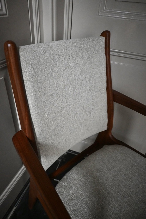 Danish Design Armchair manufacturer Skovby Møbelfabrik – Wood, Textile (photo 3 of 11)