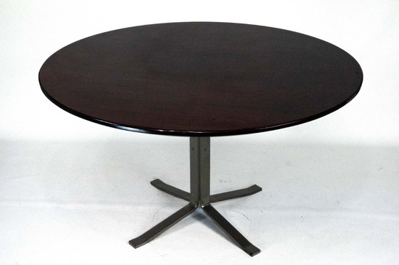 Image 1 of Rare Round dinner table by Gianni Moscatelli for Formanova. Italy 1970s