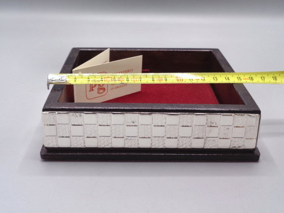 Image 1 of 925 zilveren etui 15x15