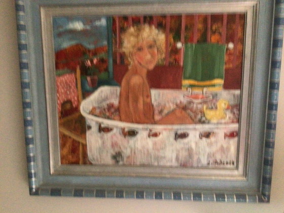 Pittrice Lilian Adcock – Dipinti e disegni, Legno (photo 8 of 10)