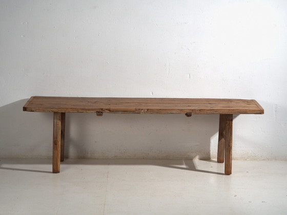 Antique bench table in solid wood – Shandong, circa 1930 – Dining tables (photo 35 of 40)