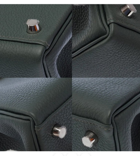 Image 1 of Sac Hermes Kelly 25 en Cuir Vert - 103493