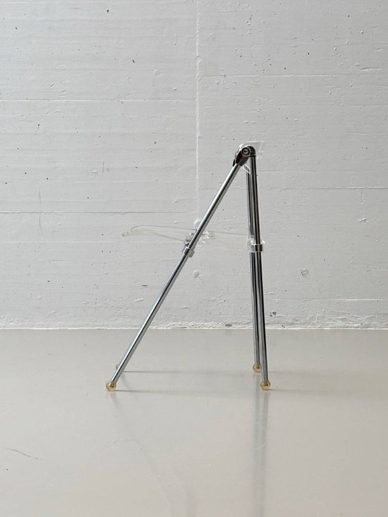 Image 1 of Set di 4 sedie pieghevoli in acrilico di Giancarlo Piretti per Castelli, anni '80