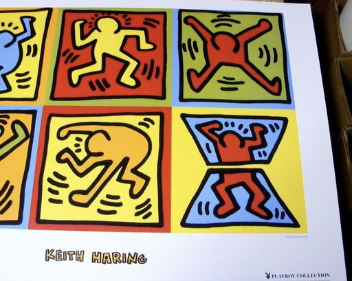 Keith Haring - Six dancing People - 1990