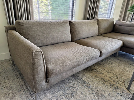 Design sur Stock canapé d'angle Heelz taupe