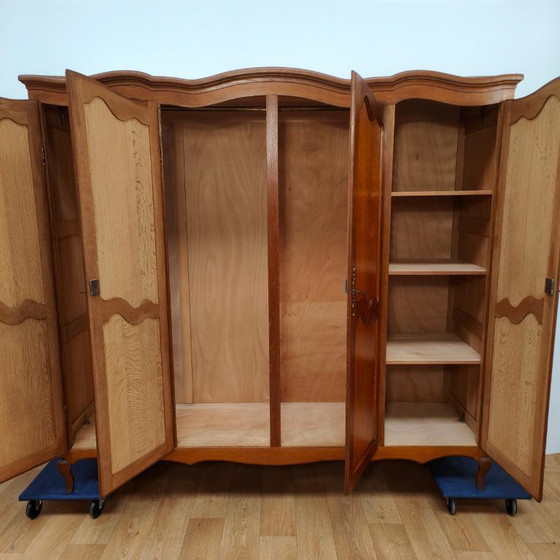 Armadio vintage smontabile, Legno, Metallo, Marrone, Klassiek (foto 2 di 8)