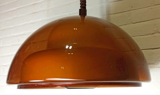 Image 1 of Vintage Space Age Pullout Pendant Light 